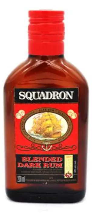 Picture of SQUADRON DARK RUM 200ML x 12