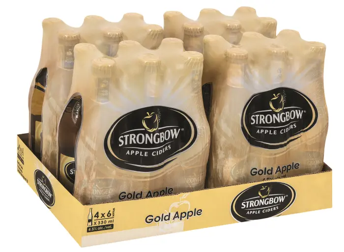 Picture of STRONGBOW GOLD NRB 330ML x 24