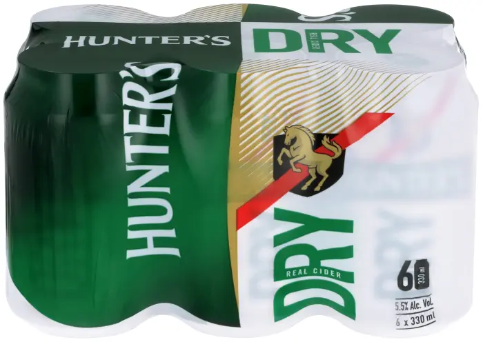 Picture of HUNTERS DRY CAN 330ML x 6