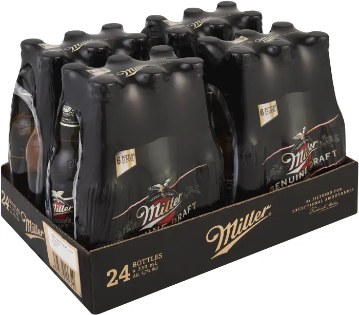 Picture of MILLER GENUINE DRAUGHT NRB 330ML x 24