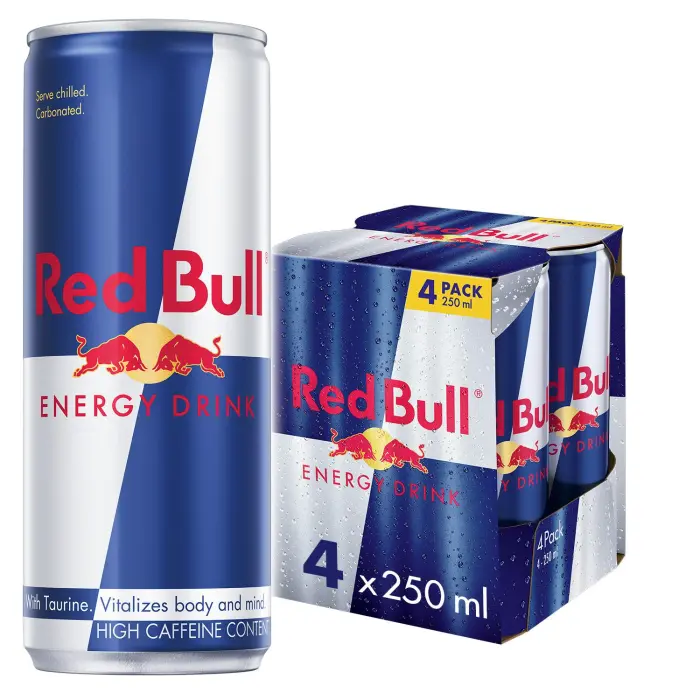 Picture of RED BULL ENERGY DRINK 250ML x 4