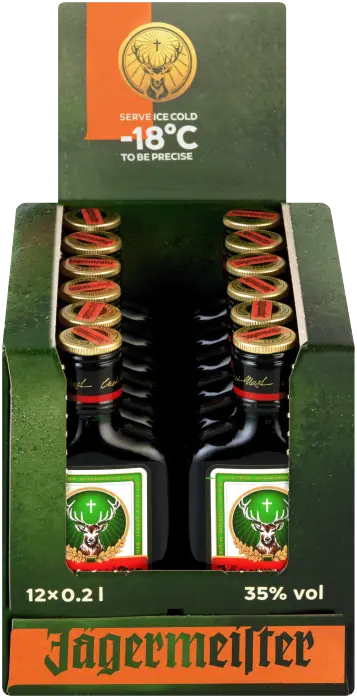 Picture of JAGERMEISTER LIQUEUR 200ML x 12