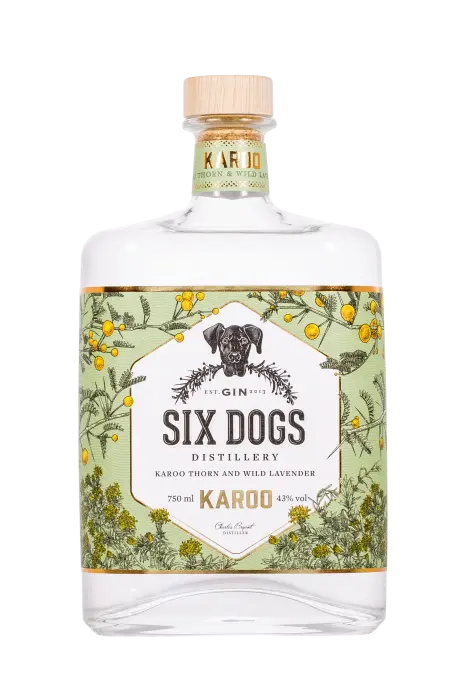 Ultra LiquorsSIX DOGS KAROO GIN 750ML