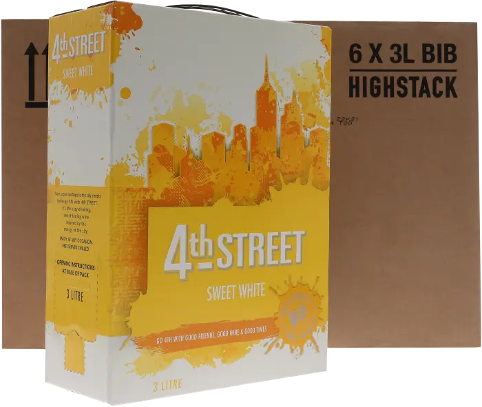 Picture of 4TH STREET NATURAL SWEET WHITE 3000ML x 6