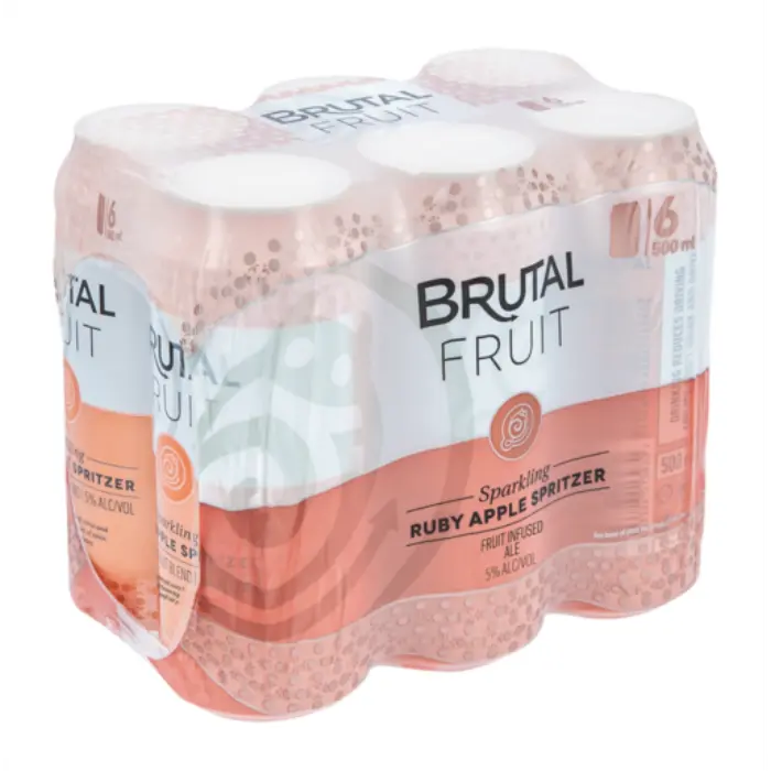 Picture of BRUTAL FRUIT RUBY APPLE SPRITZER CAN 500ML x 6