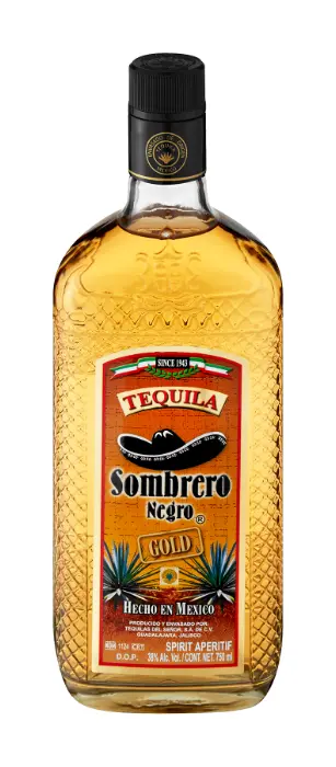 Picture of SOMBRERO NEGRO GOLD TEQUILA 750ML x 12