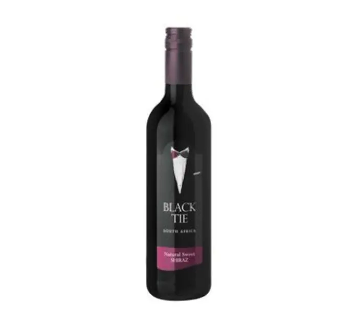Picture of BLACK TIE SHIRAZ 750ML x 6