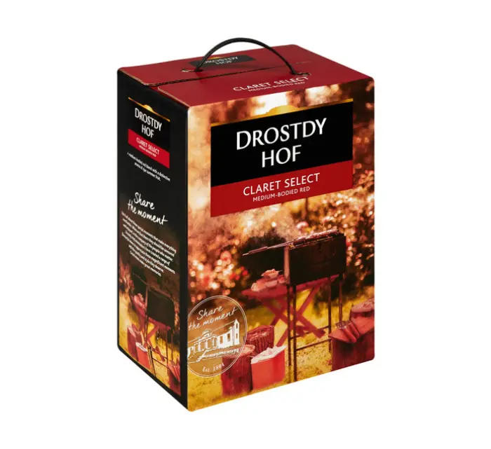 Picture of DROSTDY HOF CLARET SELECT 5000ML x 4