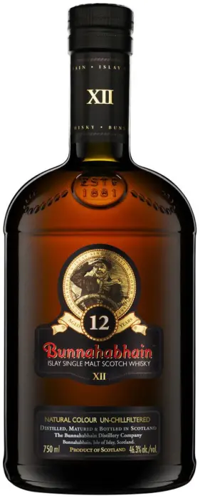 Picture of BUNNAHABHAIN 12 YR WHISKY 750ML