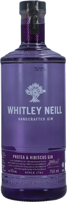 Picture of WHITLEY NEILL FLAVOURS PROTEA & HIBISCUS 750ML