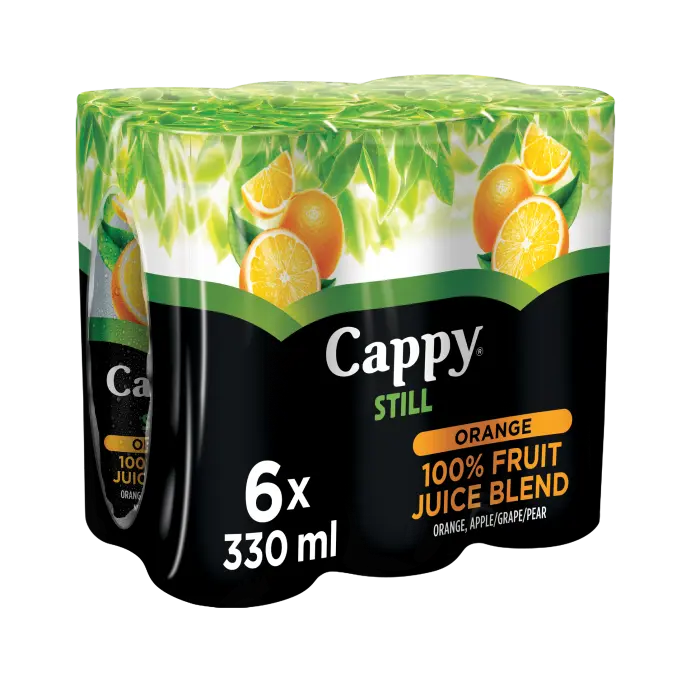 Picture of CAPPY FLAVOURS ORANGE 330ML x 6