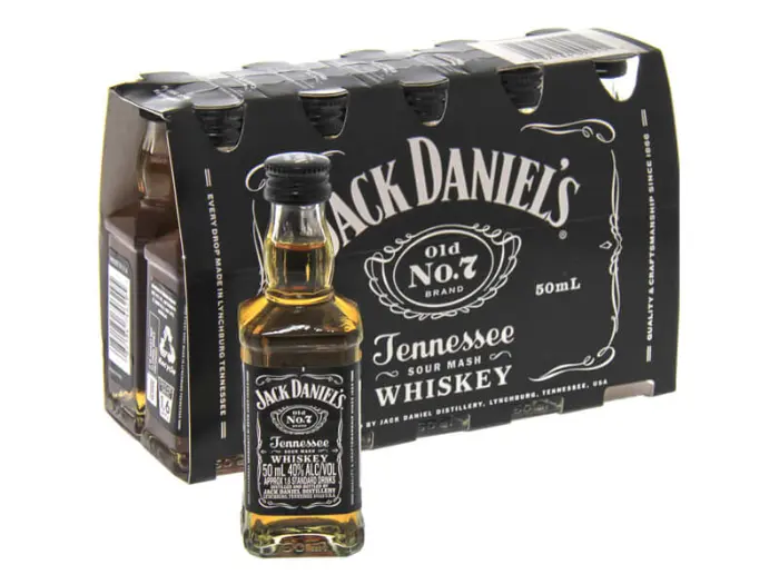 Picture of JACK DANIELS WHISKEY 50ML x 10