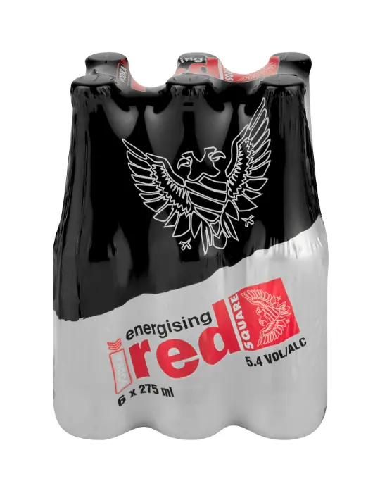 Picture of RED SQUARE ENERGISER NRB 275ML x 6