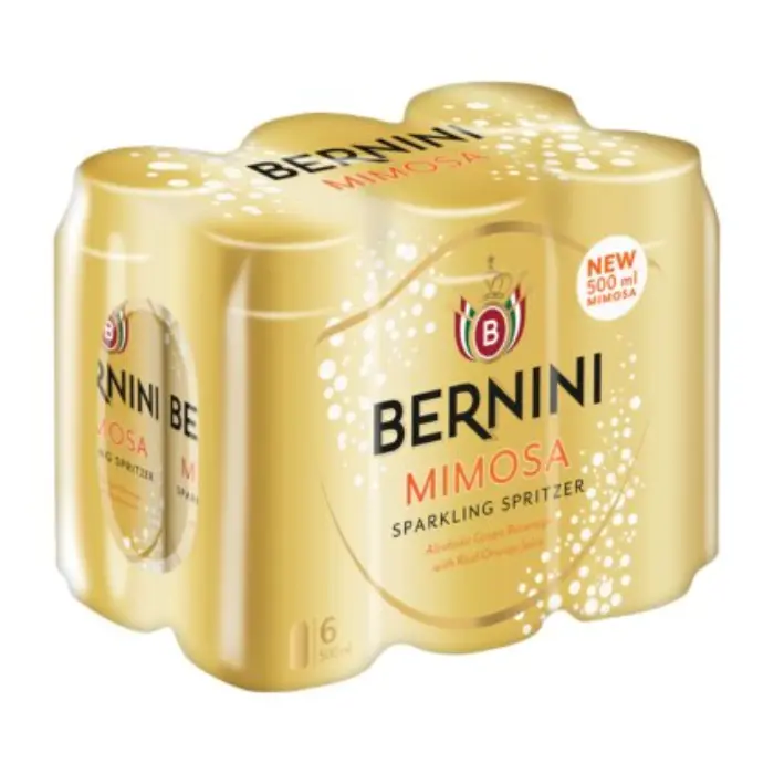 Picture of BERNINI CAN MIMOSA 500ML x 6