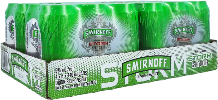 Picture of SMIRNOFF ICE CAN PINE TWIST 440ML x 24