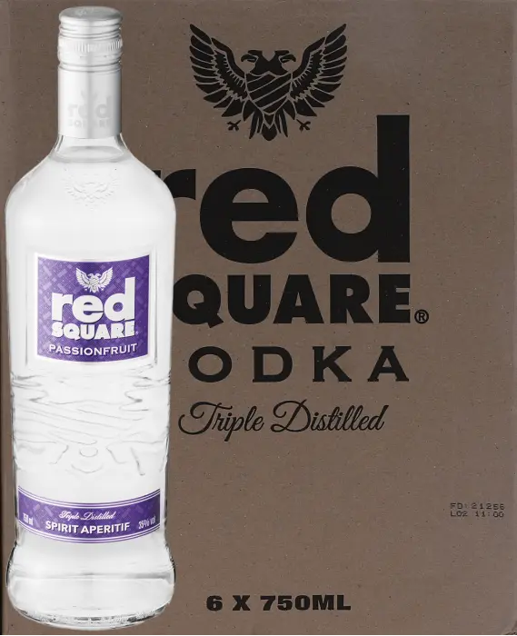Picture of RED SQUARE FLAVOURS VODKA 750ML x 6