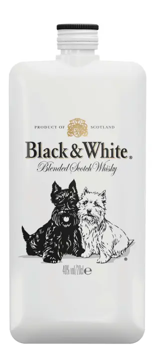 Picture of BLACK AND WHITE POCKET SCOTCH 200ML