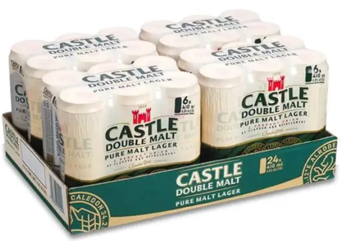 Picture of CASTLE DOUBLE MALT CAN 410ML x 24