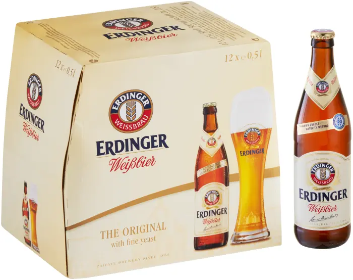 Picture of ERDINGER WHEAT YEAST 500ML x 12