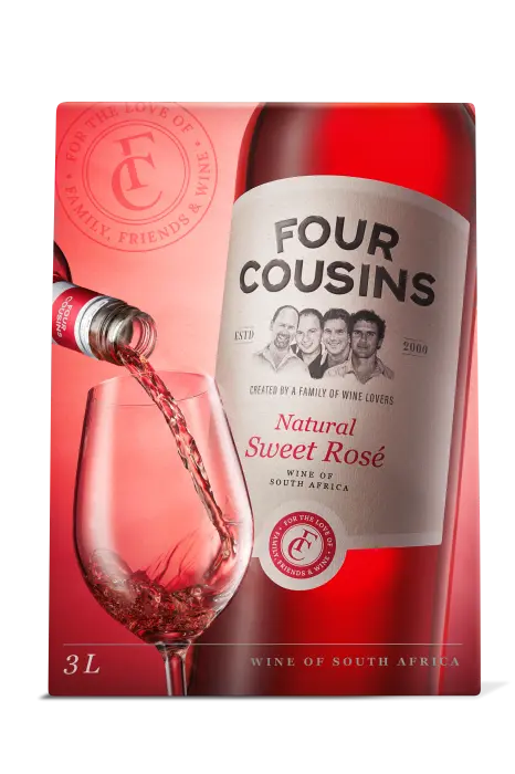 Picture of FOUR COUSINS SWEET ROSE x 4