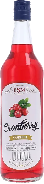 Picture of ESM CORDIAL FLAVOURS 750ML x 12
