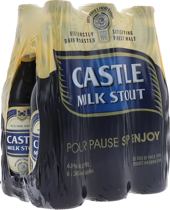 Picture of CASTLE STOUT NRB 330ML x 6