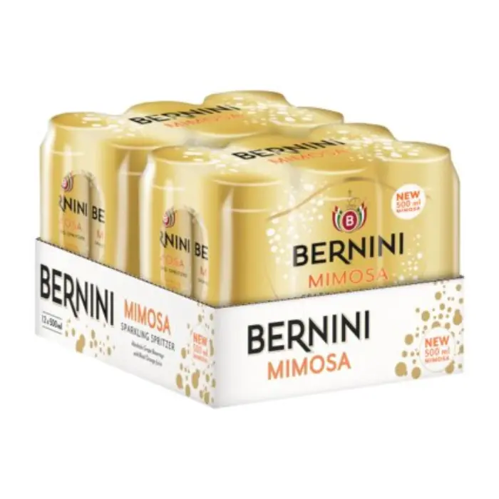 Picture of BERNINI FLAVOUR CAN MIMOSA 500ML x 12