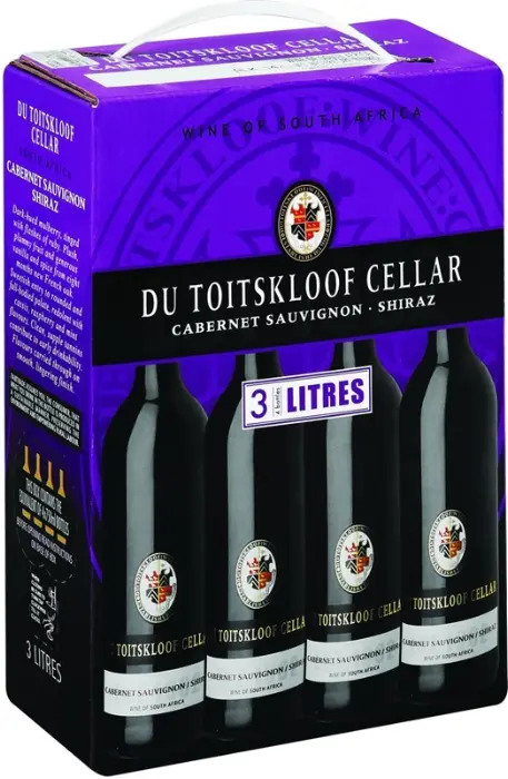 Picture of DU TOITSKLOOF CAB/SHIRAZ 3000ML x 4