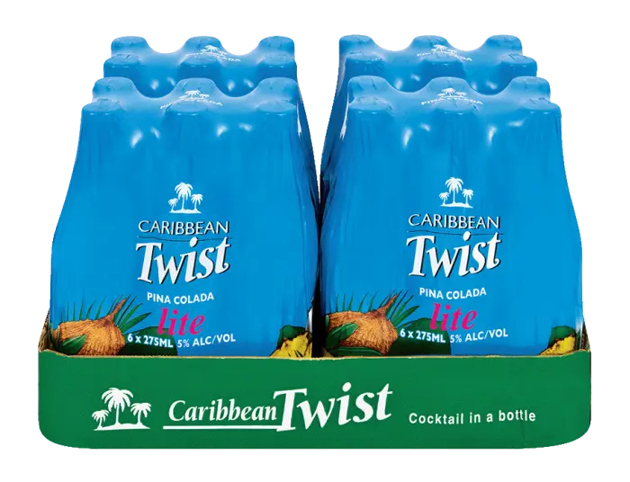 Picture of CARIB TWIST NRB PINA COLADA 275ML x 24