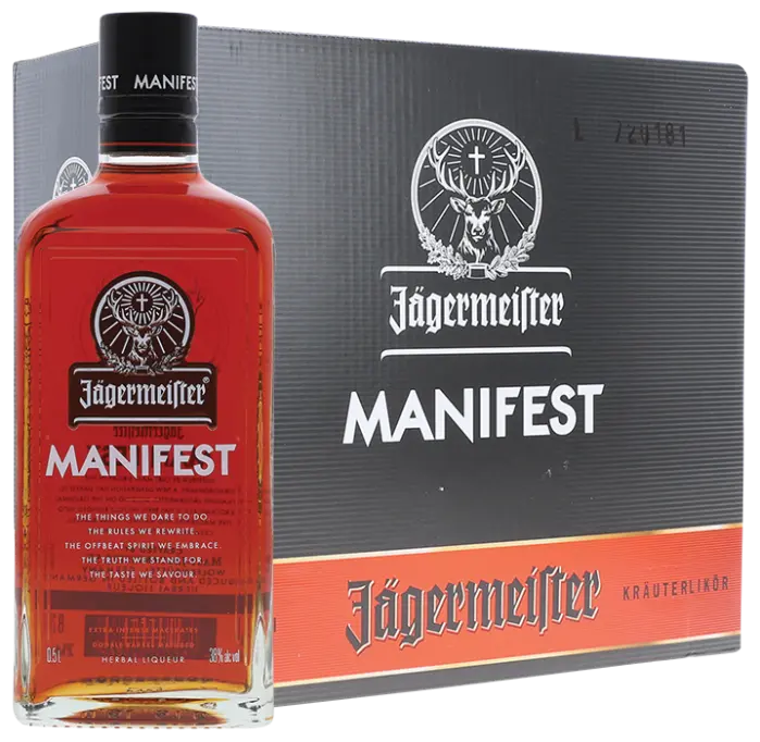 Picture of JAGERMEISTER MANIFEST 500ML x 6