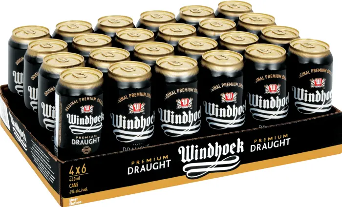 Picture of WINDHOEK DRAUGHT CANS 500ML x 24