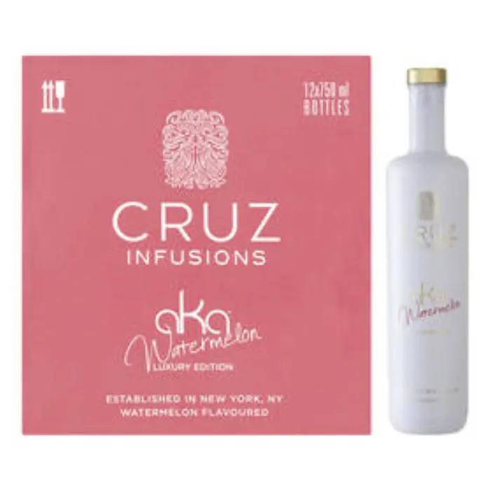 Picture of CRUZ FLAVOURS VODKA WATERMELON 750ML x 12