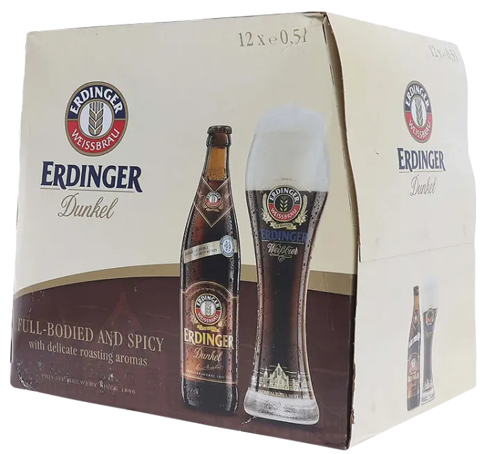 Picture of ERDINGER DUNKEL 500ML x 12