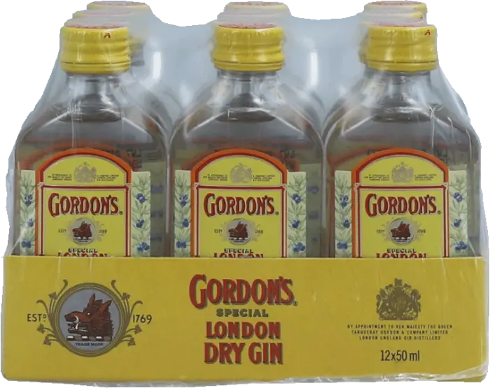 Picture of GORDONS GIN 50ML x 12