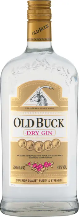 Picture of OLD BUCK GIN 750ML