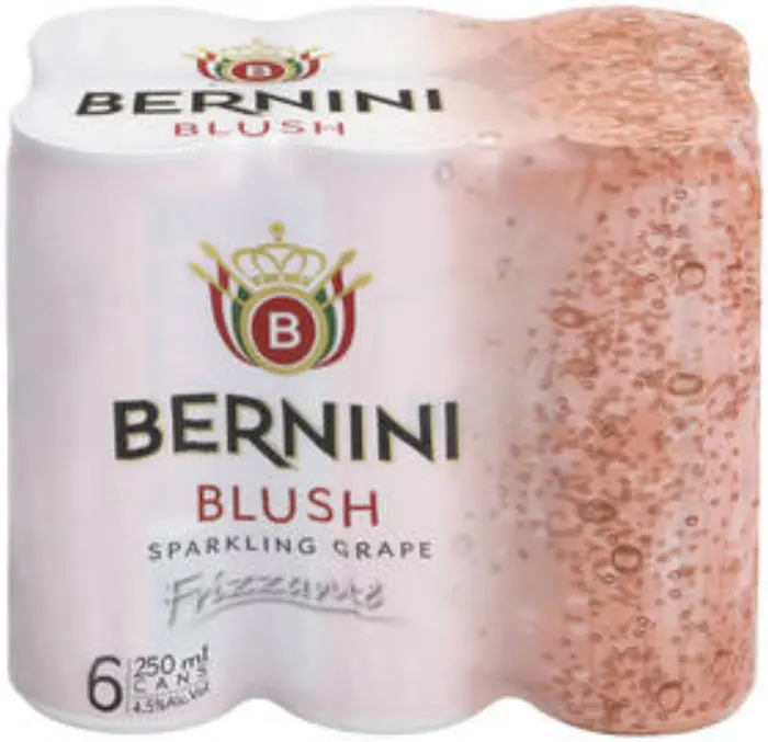 Picture of BERNINI BLUSH CAN 250ML x 6