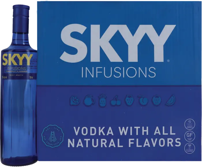 Picture of SKYY VODKA RANGE 750ML x 12