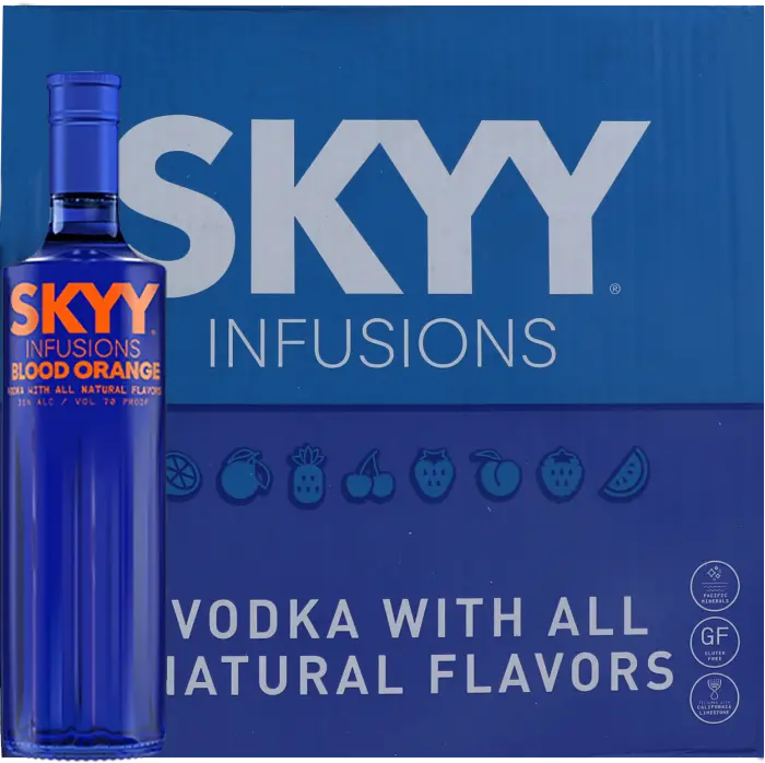Picture of SKYY VODKA RANGE 750ML x 12