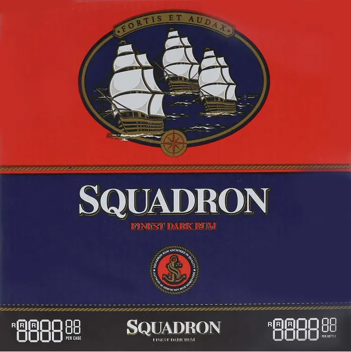 Picture of SQUADRON DARK RUM 750ML x 12