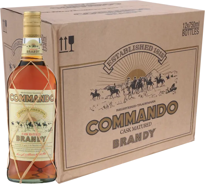 Picture of COMMANDO BRANDY 750ML x 12