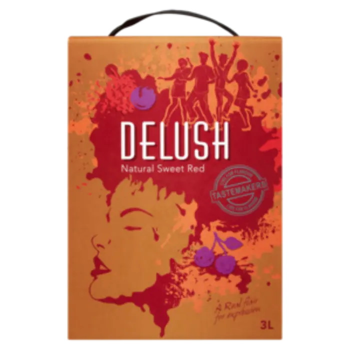 Picture of DELUSH N/S RED 3000ML x 6