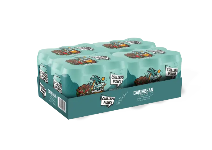 Picture of CHILLERS PUNCH CARRIBEAN CHAOS 440ML x 24