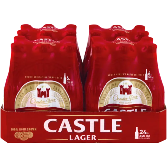 Picture of CASTLE LAGER NRB 330ML x 24