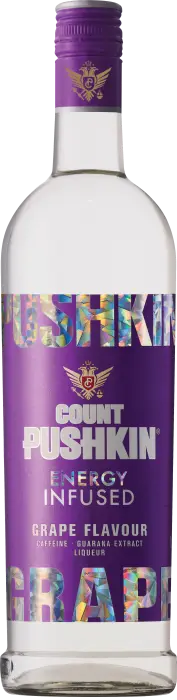 Picture of COUNT PUSHKIN FLAVOURS GRAPE ENERGY 750ML