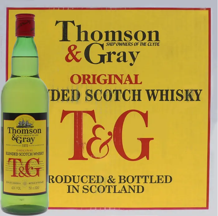 Picture of T+G BLENDED SCOTCH WHISKY 750ML x 12