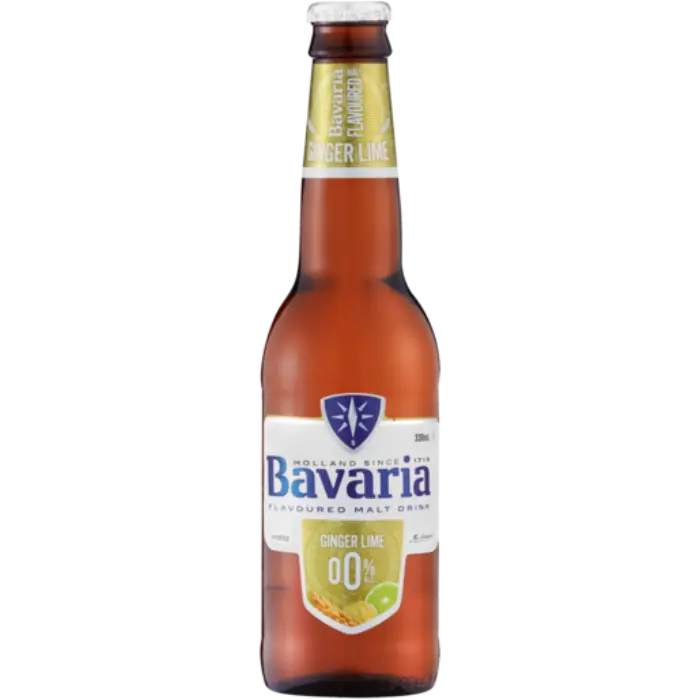 Picture of BAVARIA ZERO MALT GINGER LIME 330ML x 24