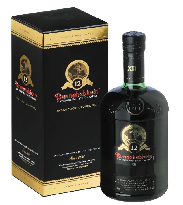 Picture of BUNNAHABHAIN 12 YR WHISKY 750ML x 6