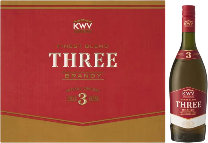 Picture of KWV 3YR BRANDY 750ML x 12