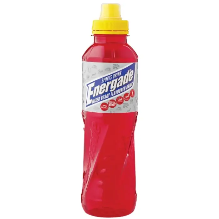 Picture of ENERGADE SPORTS DRINK RED ALERT MIXED BERRY 500ML x 6