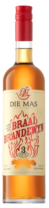 Picture of DIE MAS BRAAI BRANDEWYN 750ML